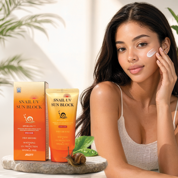 Picture of JIGOTT SNAIL UV Sun Block SPF50+ PA++++