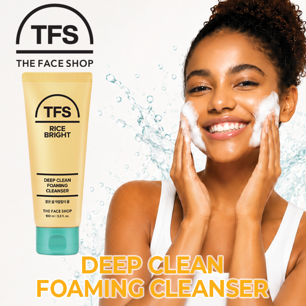 Picture of TFS-RICE BRIGHT Deep Foaming Cleanser