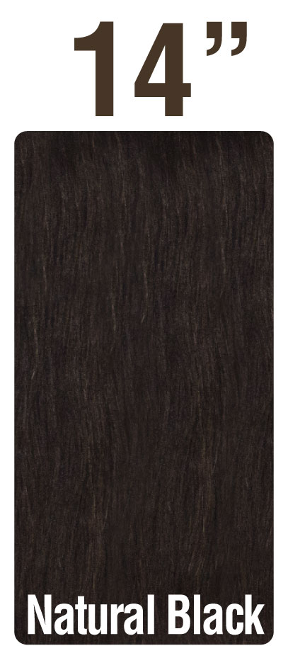 14"- Natural Black
